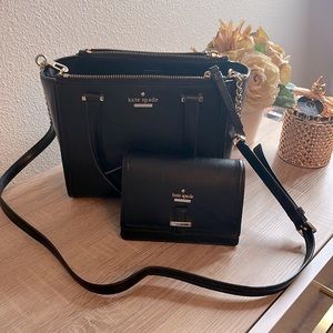 Kate spade black crossbody bag